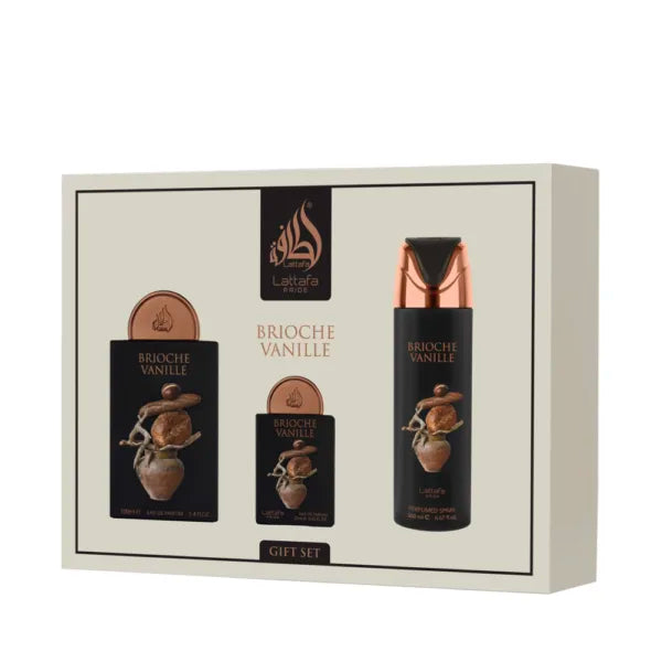 BRIOCHE VANILLE - LATTAFA -GIFT SET